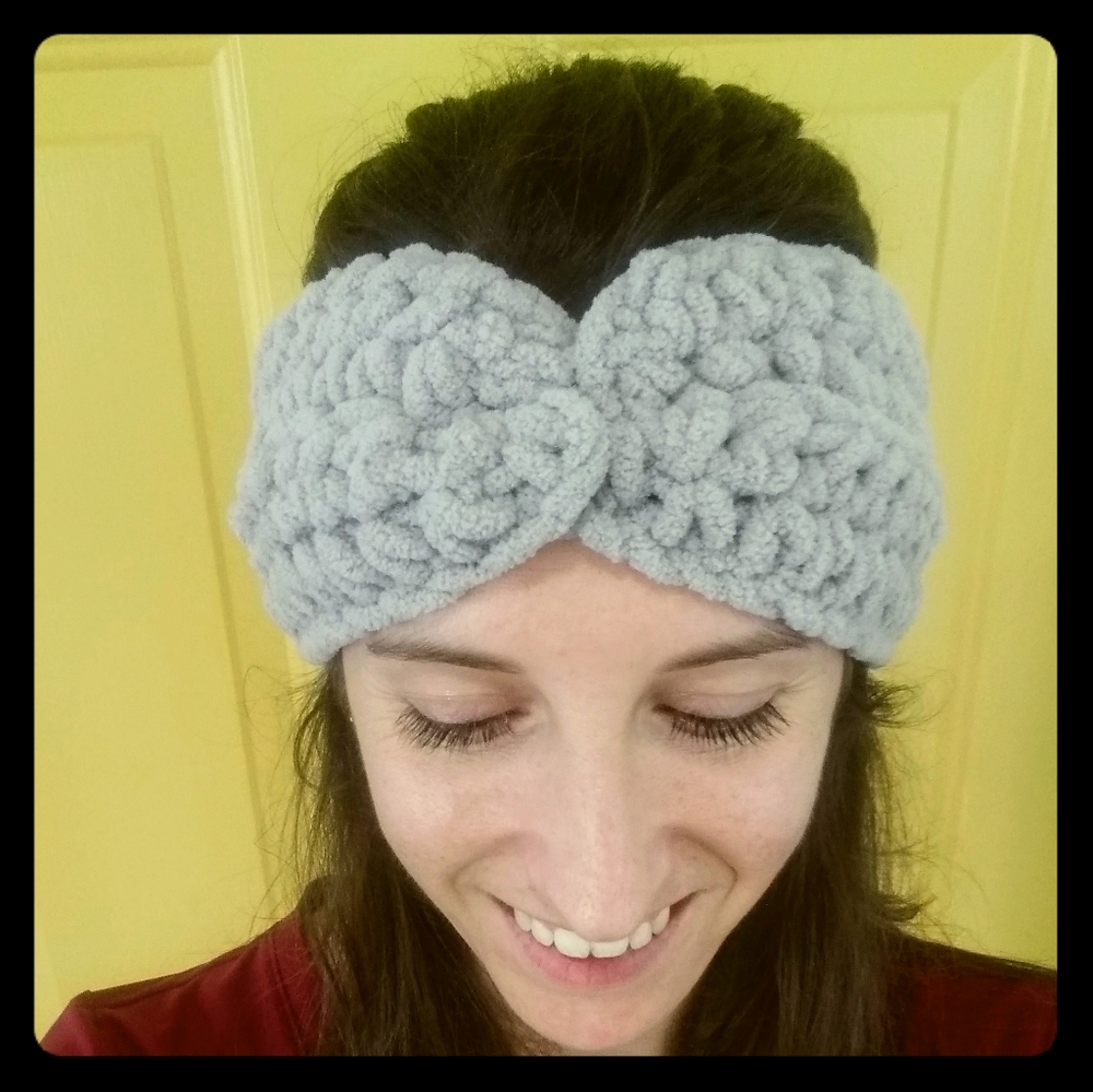 Crocheted Ear Warmer Headband